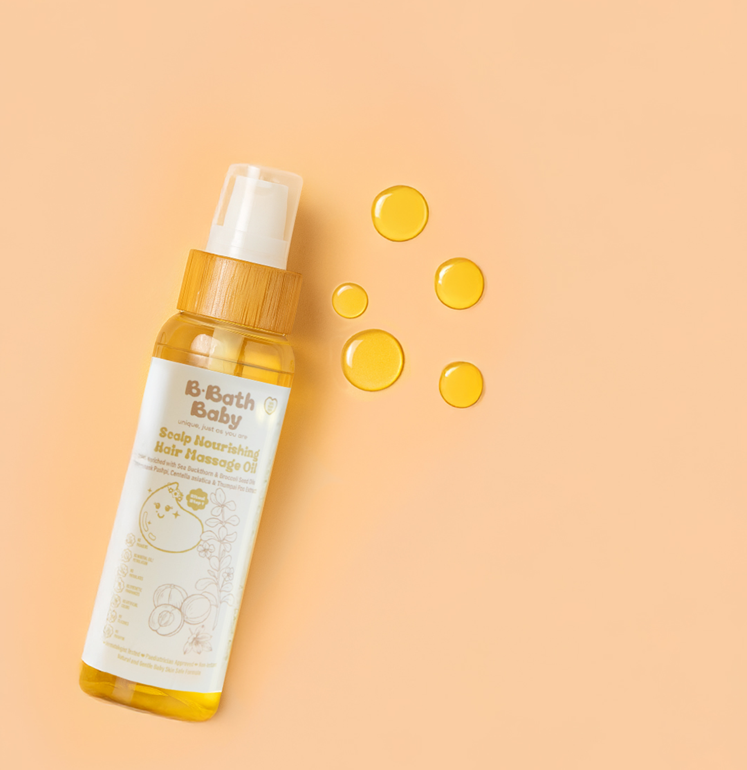 Scalp Nourishing Hair Massage Oil