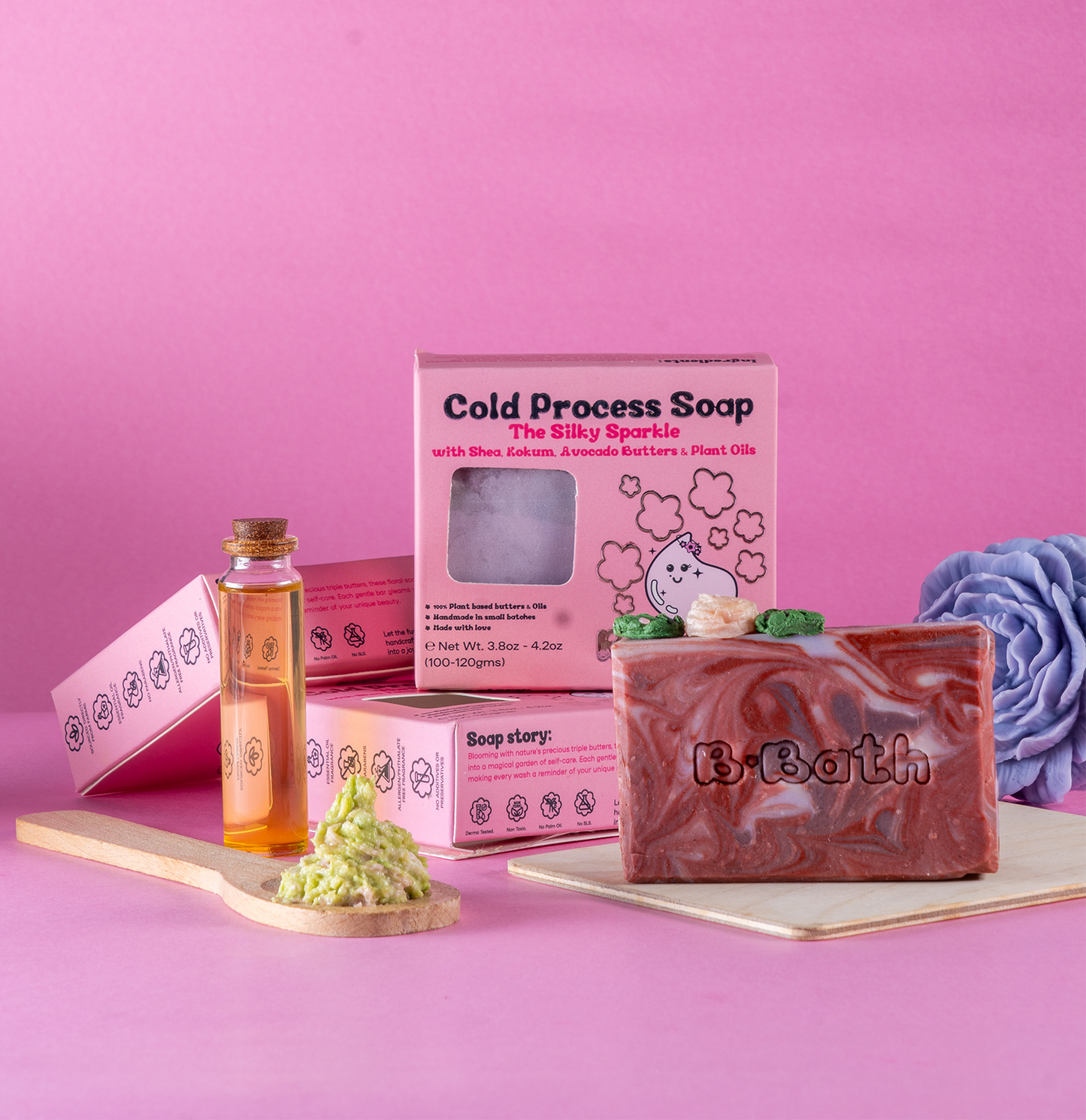 Cold Process Soap - The Silky Sparkle