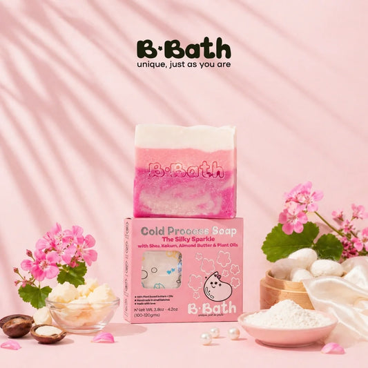 Rose cold process soap