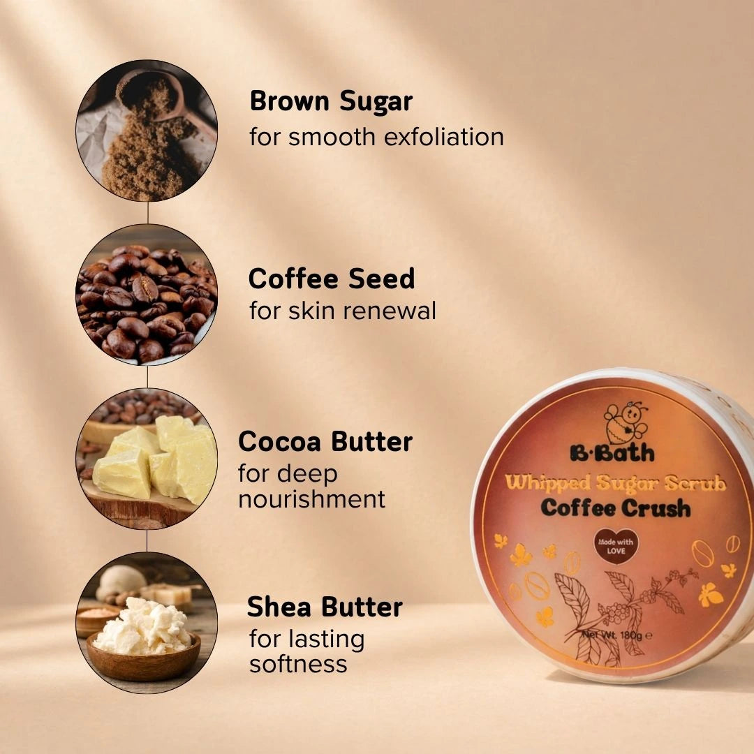 Coffee Crush Whipped Sugar Scrub