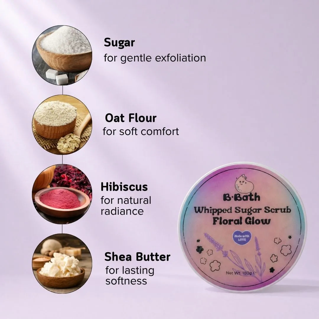 Floral Glow Whipped Sugar Scrub