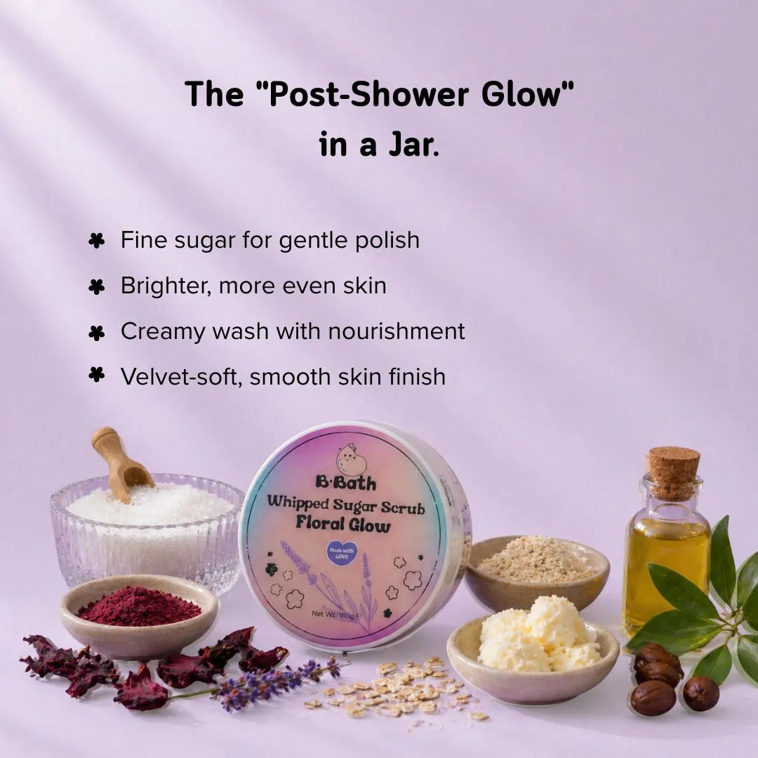 Floral Glow Whipped Sugar Scrub