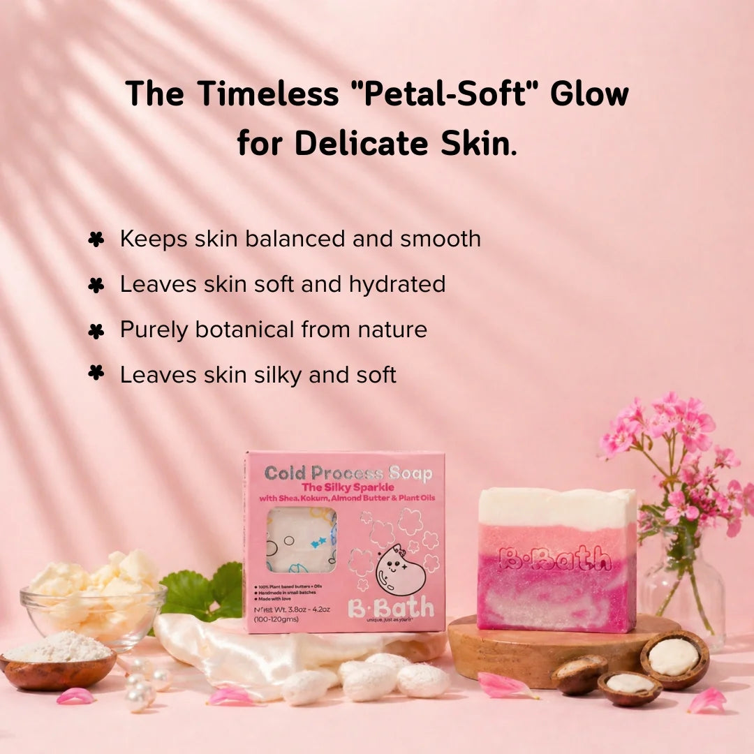 Rose cold process soap