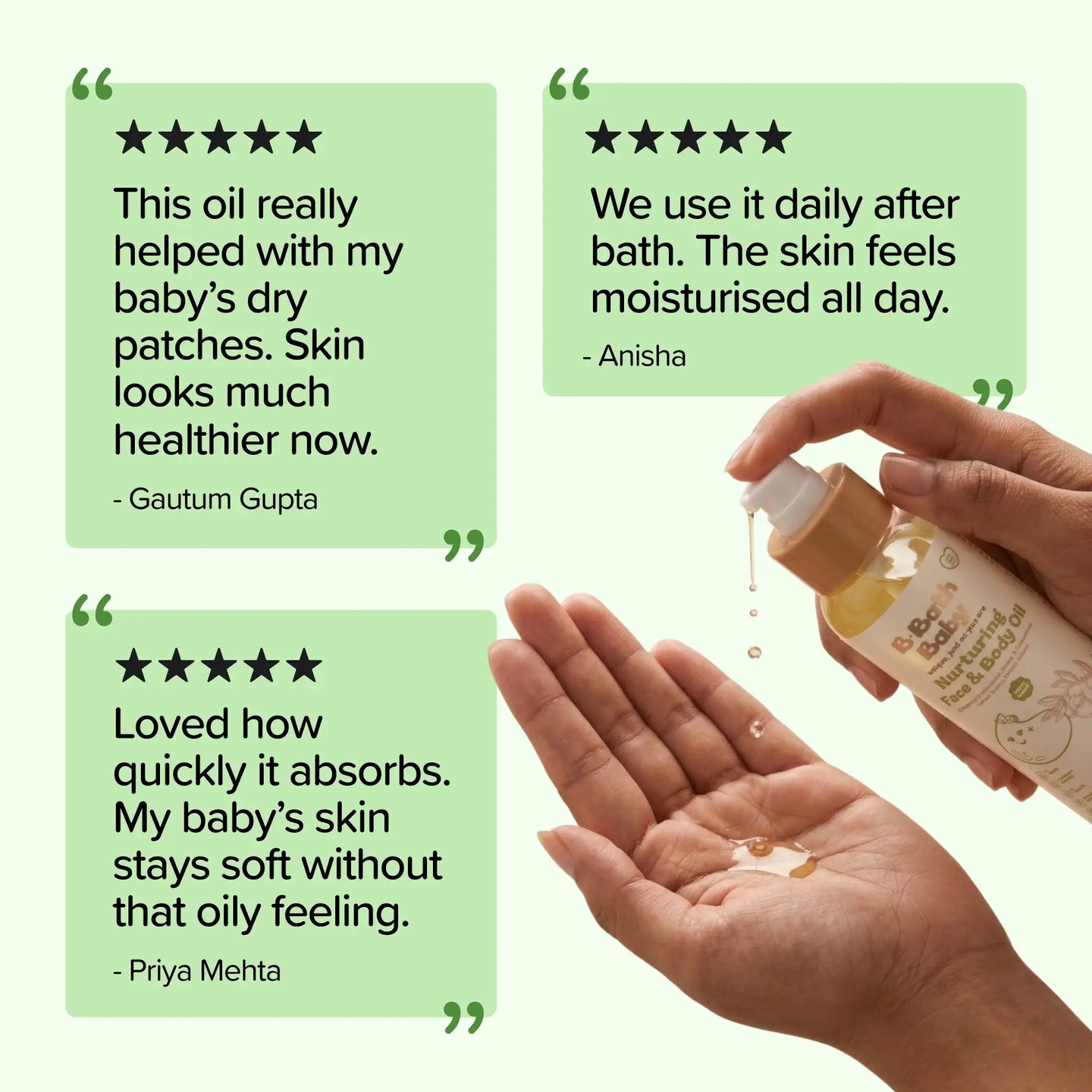 Baby Face & Body Oil