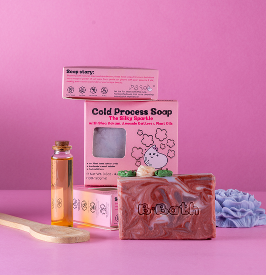 Cold Process Soap - The Silky Sparkle