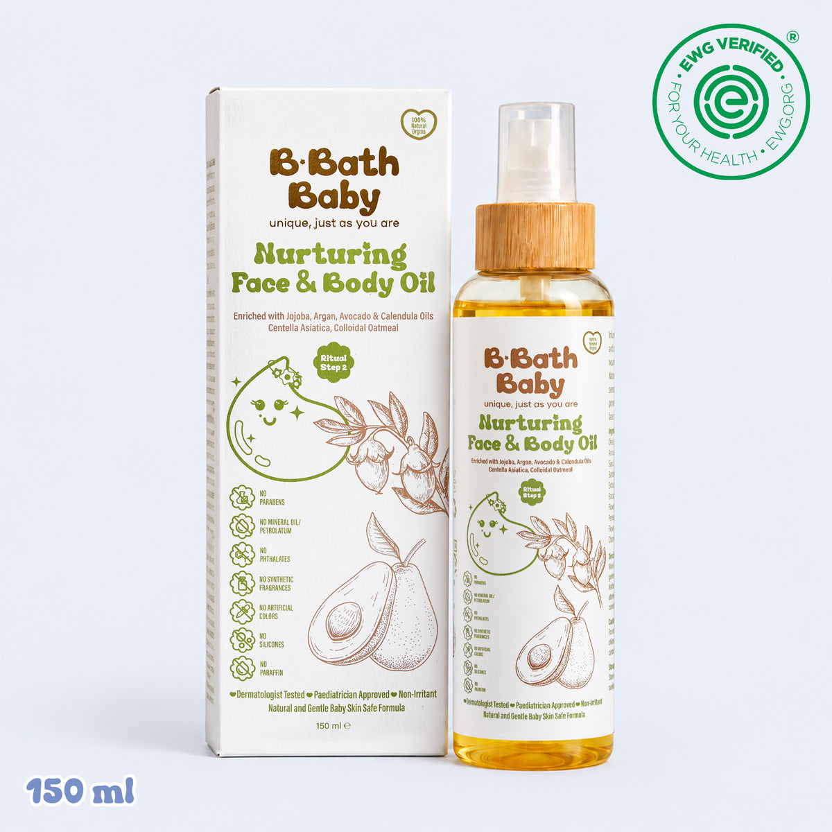 Baby Face & Body Oil