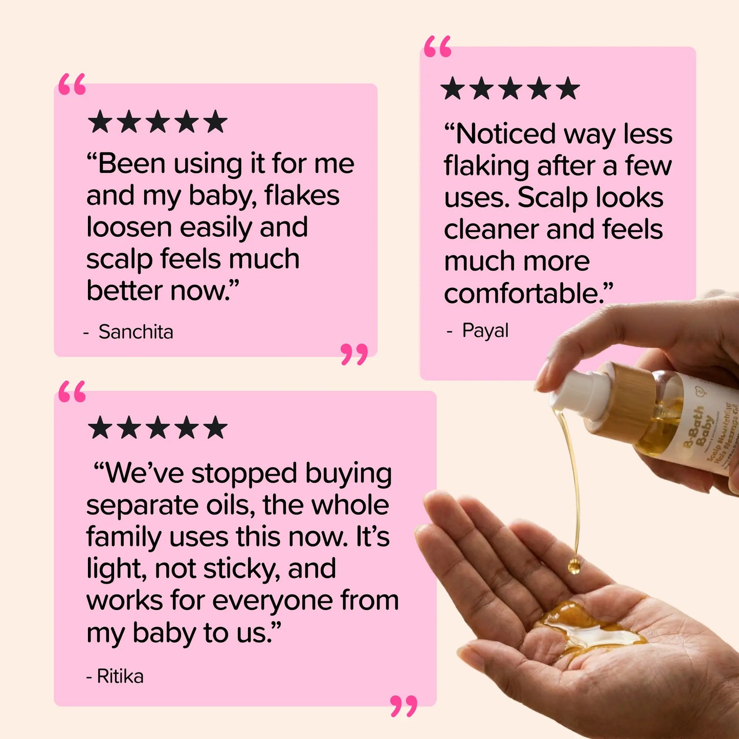 Scalp Nourishing Hair Oil